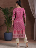 Libas Women'S Crepe Regular Kurta (29263_Rust Rust 2Xl