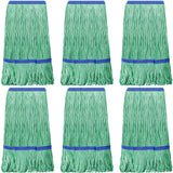Eccliy 24 Pack Heavy Loop End Cotton String Mop Head Heavy Duty Mop Head Commercial Refills Replacement Bulk for Home Industrial