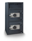 Hollon Safe FD-4020EE B-Rated Double Door Electronic Lock Depository Safe
