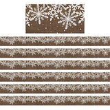 Teacher Created Resources Home Sweet Classroom Winter Straight Border Trim, 35 Feet Per Pack, 6 Packs