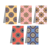 woopme Floral Art Mandala Pattern Bookmark Magnetic for Boys Girls Students Kids Book Lovers Readers Gift Magnetic Page Clips Fo