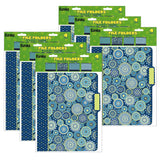 Blue Harmony File Folders, 4 Per Pack, 6 Packs