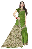 Tamaira Fashion Womens Plain Cotton Saree (Ab16_Green)
