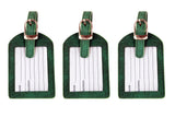 Sukeshcraft Luggage Tags Suitcase Tag Travel Bag Labels (Bottle Green)