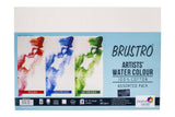 Brustro 100% Cotton Artists Watercolour Paper 300 Gsm A4 Assorted