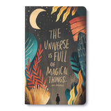 Compendium Softcover Journal - The universe is full of magical things. - A Write Now Journal with 128 Lined Pages, 5W x 8H
