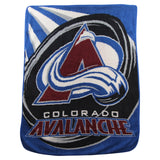 The Northwest Company NHL Colorado Avalanche Sherpa Throw Blanket, 50 x 60, Puck