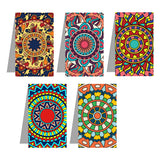 woopme Trippy Mandala Art Pattern Magnetic Bookmark for Boys Girls Students Kids Book Lovers Readers Gift Magnetic Page Clips Fo
