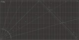 Elan Cutting Mat 36x72 Black & Taupe, Extra Large Self Healing Cutting Mat 36 x 72 Inch, 5-Ply Craft Board Black, Hobby Board fo