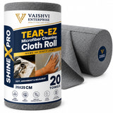Veltrix 20Pcs Microfiber Cleaning Cloth Roll, 10000 Times Washable Tearable