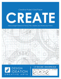 Design Ideation GRID PAPER : MultiMedia Grid Paper for Pencil, Ink, Marker and Watercolor Paints. 1/4 Box Grid. (25 Sheet Pack