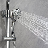 Pulse Showerspas 7001-Ch Riviera Shower System With 8 Rain Showerhead, 3 Body Sprays, 5-Function Hand Shower, Polished Chrome