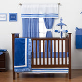 One Grace Place Simplicity Blue Medium Quilt, Blue, Light Blue, White