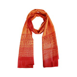 Priyakant Safawala Jai Shri Ram Printrd Scarf, Dupatta, Khes, Shawl, Patka, Stole For Pooja/Temple And Special Shri Ram Jayanti
