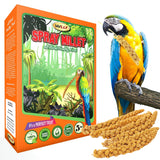 Vivlly 5LBS GMO-Free Sun Dried Spray Millet - Original Bird Treat Millet for Parakeets, Cockatiels, Finches & More - Non-GMO, Hi