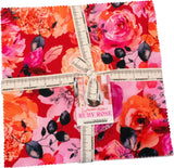 Lauren Wan Ruby Rose Ten Square 42 10-inch Squares Layer Cake Robert Kaufman Fabrics TEN-1443-42