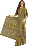 Tamaira Fashion Womens Plain Weave Pure Cotton Saree Without Blouse Piece(2336_Green)