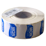 DayMark Day of The Week 1 x 1 Removable Label, MON (Roll of 1000)