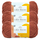 (3 Pack) Lion Brand Yarn Two of Wands: Color Theory Yarn, Canyon