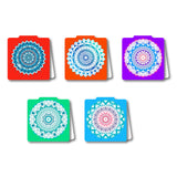 woopme Art Mandala Pattern Printed Magnetic Bookmark for Boys Girls Students Kids Book Lovers Readers Gift Magnetic Page Clips F