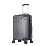 DUKAP INTELY Luggage with Integrated USB Port and Spinner Wheel | Spacious Travel Suitcase with TSA Lock and Ergonomic GEL Handl