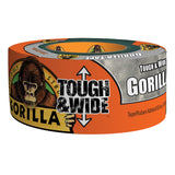 Gorilla Tough & Wide Duct Tape, 2.88 x 30 yd, Silver, (Pack of 1)