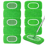 Unoutur 9Pcs Reusable Mop Pads Dry Sweeping Cloths Coral Fleece Chenille
