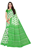 TAMAIRA FASHION Womens Plain Cotton Saree Without Blouse Piece (1338_ParrotGreen_Parrot Green)