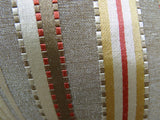 Plutus Brands Plutus Kentucky Field Handmade Throw Pillow, 12 X 25, Gold/Red/Silver
