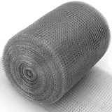 Valchoose Upgraded 5X 50 Ft Wire Mesh Hole Fill Fabric, Stainless Steel Gap Blocker Easy to Work with, Flexible Stretchy Har