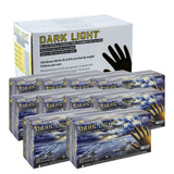 Adenna Dark Light Disposable Nitrile Gloves - 9 Mil, Heavy Duty Work Rubber Glove with Textured Grip, Non-Latex & Powder Free, P