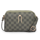 Adisa Women Girls Checks Cross Body Sling Bag (Sl5157-Grn),Green,,B0F6ZJHWCF