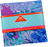 Kaffe Fassett Collective Classics Plus Royal Charm Pack 42 5-inch Squares FreeSpirit Fabrics
