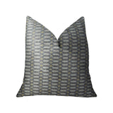 Plutus Brands Plutus Cycle Joiners Handmade Throw Pillow, 20 X 20, Gray/Cream