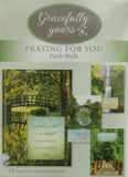 Gracefully Yours Praying for You Faith Walk Greeting Cards Featuring Heather Tocquigny, 12, 4 Designs/3 Each with Scripture Me