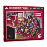 YouTheFan NCAA Washington State Cougars Purebred Fans 500pc Puzzle - A Real Nailbiter
