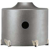 Bosch T3921SC 4-3/8 in. Carbide SDS-Plus Speedcore Thin-Wall Core Bit for Removal of Masonry, Brick and Block
