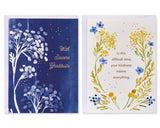 American Greetings Deluxe Sympathy Thank You Cards, NatureInspired (32Count)