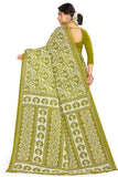 Tamaira Fashion Womens Plain Weave Pure Cotton Saree Without Blouse Piece(2479_Green)
