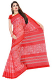 Tamaira Fashion Womens Cotton Saree (2203_Red, Scarlet)