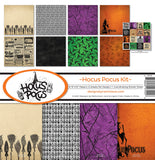 Reminisce Hocus Pocus Scrapbook Colletion Kit Paper Crafts, Multi Color Palette
