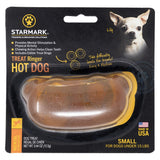 Starmark Treat Ringer Hot Dog Toy for Small Dogs