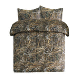 VISI-ONE Realtree Max-7 Camo Full 3 Piece Comforter Set - Unisex Rustic Farmhouse Bedding for RV, Camping Essentials, Outdoor Ad