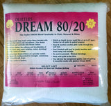 Quilters Dream 80/20, Natural, Select Loft Batting Double Size 96X93