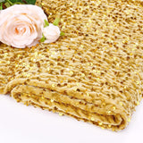 Gold Sequin Fabric by The Yard 2 Yards Stretch Velvet Sequin Cloth Thick Velvet Fabric Sewing Fabric for Fashion Crafts Costumes
