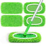 HOMEXCEL Reusable Microfiber Mop Pads Compatible with Sweeper Mop, Dry & Wet Sweeping Cloths, Washable Wet Pads Refill for Multi