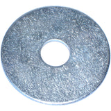 Hard-To-Find Fastener Zinc Fender Washers, Durable Zinc Plated Steel Flat Hardware for DIY, Construction, Home Improvement, 1/2