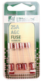 LITTELFUSE 0AGC025VP AG Glass Fuses