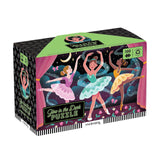 Mudpuppy Moonlight Ballet - 100 Piece Glow in The Dark Jigsaw Puzzle with a Stage Performance Scene of Dancers and Hidden Forest