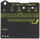 Intermatic Insulator for DoublePole Timer Switches, Item # 124T1952 for use in T100 Series Intermatic Timers (T103, T104, T105,